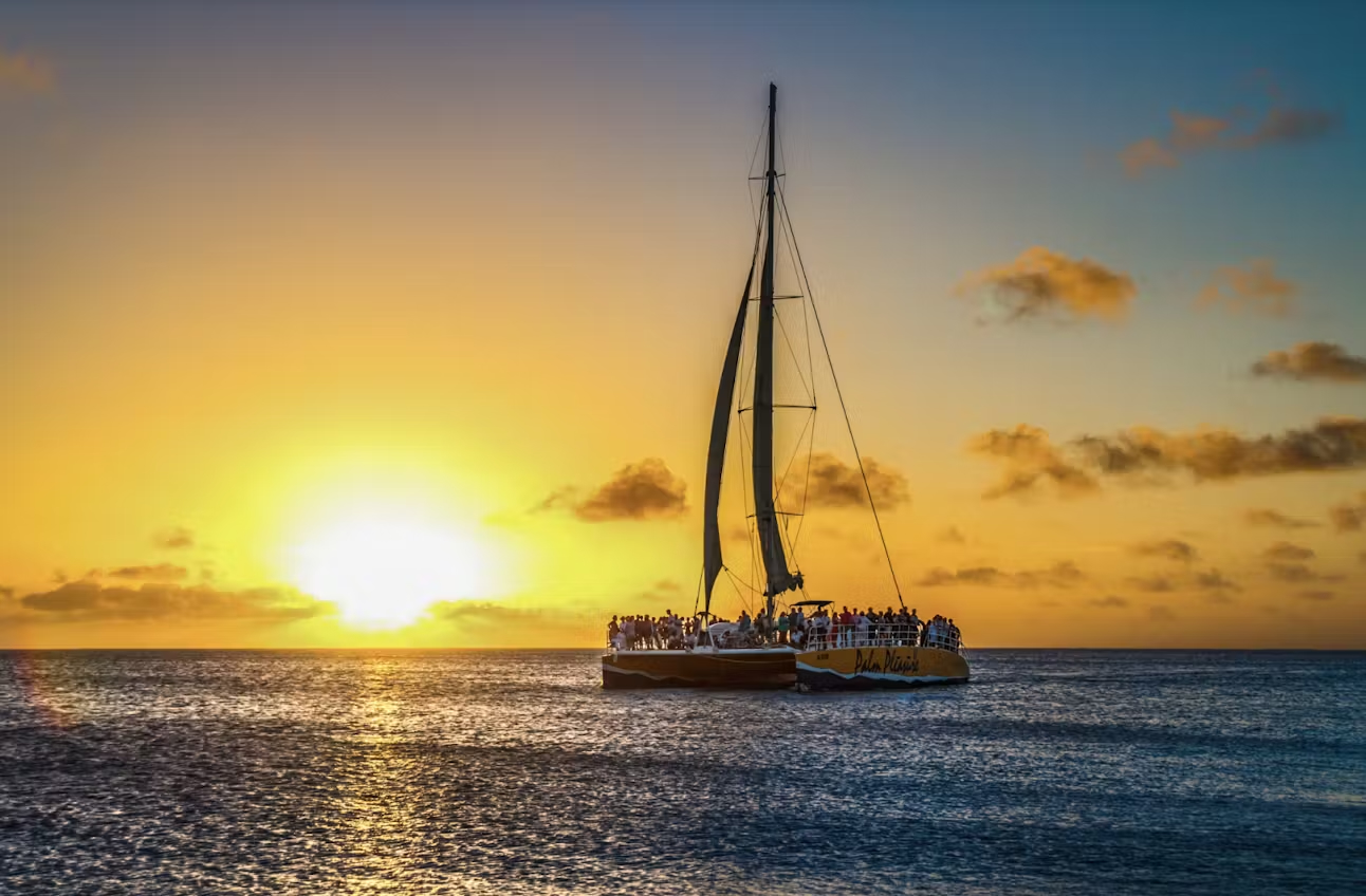 Aruba- Palm Pleasure catamaran 