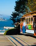 San Francisco med Alcatraz i baggrunden