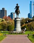 Statuen af George Washington i Boston