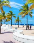 Strandpromenaden i Fort Lauderdale