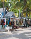Gade på Key West i Florida
