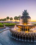 Pineapple Fountain i Charleston